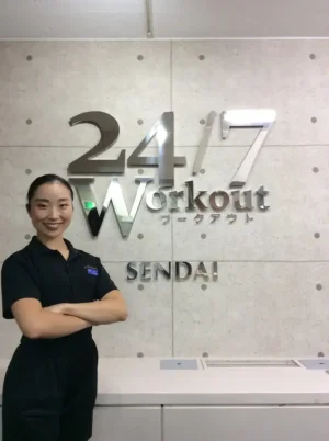 24/7Workout 仙台店の宇佐美果歩トレーナー