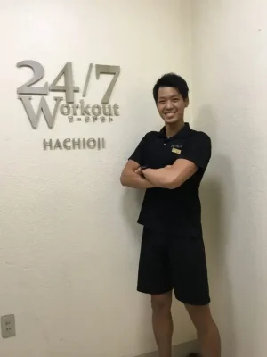 24/7Workout 八王子店の渡邉瑞生トレーナー