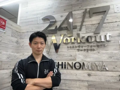 24/7Workout 西宮店の糟谷耕司トレーナー