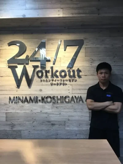 24/7Workout 南越谷店の菅野トレーナー