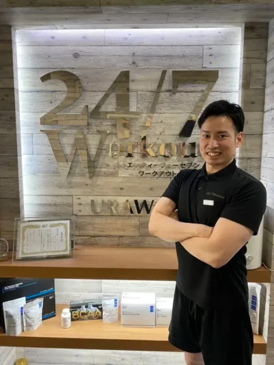 24/7Workout 浦和店の菅野将道トレーナー