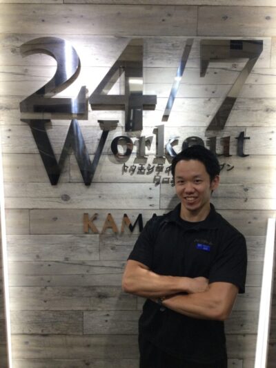 24/7Workout 目黒店の髙村純也トレーナー