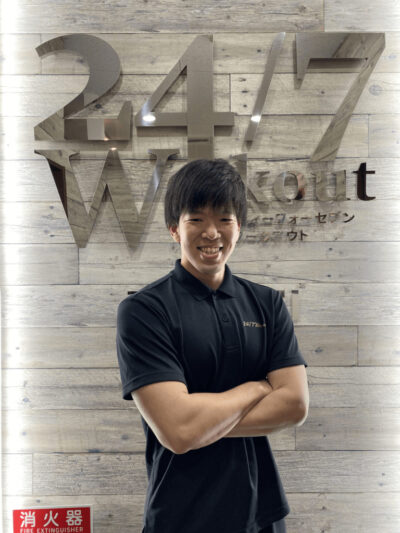 24/7Workout 天王寺店の宮崎友嘉トレーナー