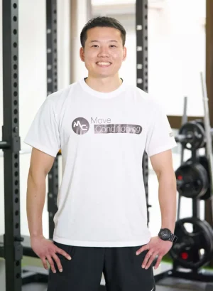 MoveConditioning 武蔵小杉店の⾼⽥ 道成トレーナー