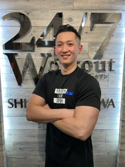 24/7Workout 下北沢店の山際拳士朗トレーナー