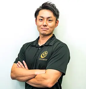 COCOFIT 聖蹟桜ヶ丘店の計良 恭介トレーナー