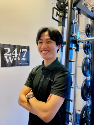 24/7Workout 志木店の鈴木恭平トレーナー