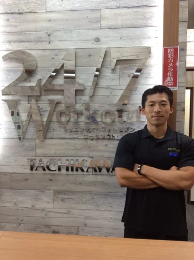 24/7Workout 立川店の原山啓太トレーナー