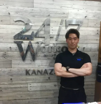 24/7Workout 金沢店の田中涼太トレーナー