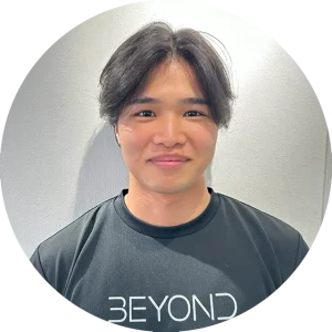 BEYOND(ビヨンド) 飯田橋神楽坂店の中西 柊トレーナー