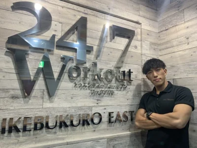 24/7Workout 神楽坂店の牧野広夢トレーナー
