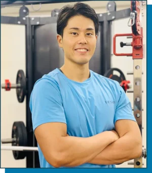 EXCELSIORの益田 秀太朗トレーナー