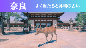 奈良の占い15選!霊視から手相までよく当たる人気の占い師や口コミ評判もご紹介!