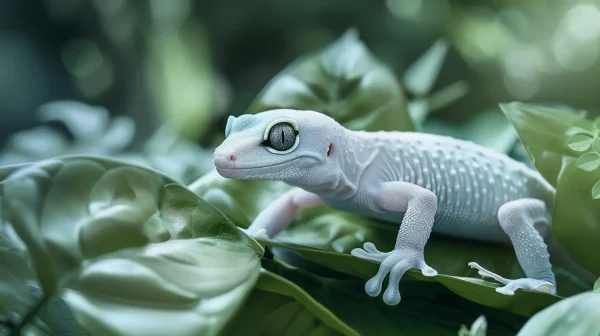 白いヤモリは特にラッキー！大きな幸運の象徴
