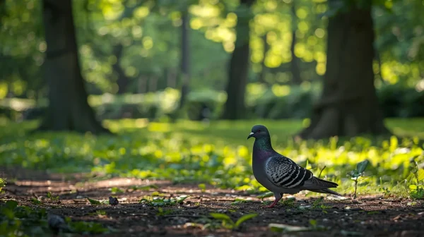 鳩は昔から「平和の象徴」とされている