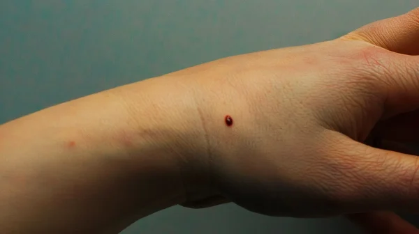 赤いほくろができる原因とは？