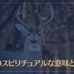 鹿のスピリチュアルな意味とは？鹿の角や鳴き声の意味などもご紹介！