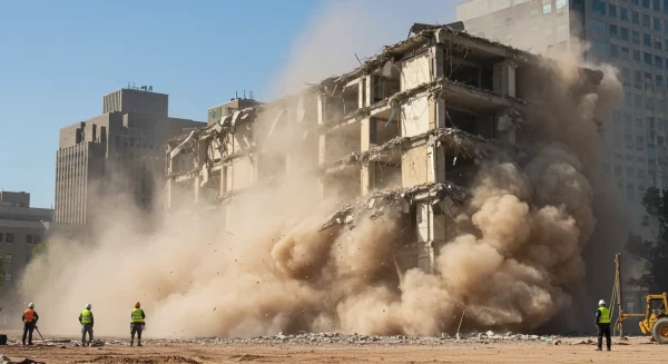 建物が崩れる夢の意味とは?