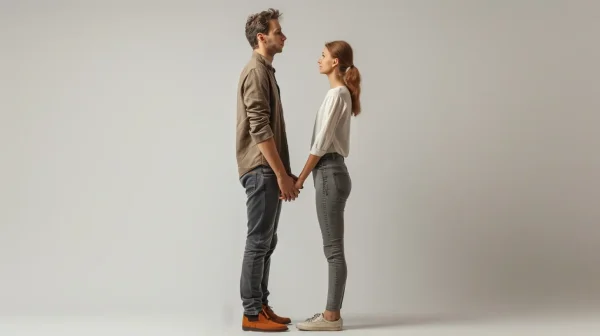 ツインレイには身長差がある？