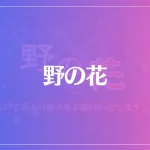 野の花は当たる？当たらない？参考になる口コミをご紹介！