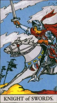 【タロットカード解説】ソードのナイトの意味とは？