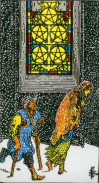 【タロットカード解説】ペンタクルの5の意味とは？