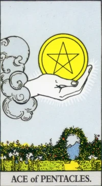 【タロットカード解説】ペンタクルのエースの意味とは？