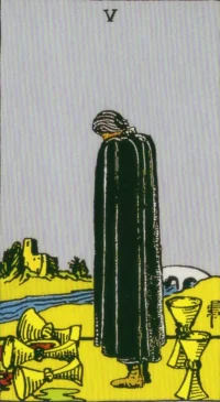 【タロットカード解説】カップの5の意味とは？