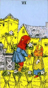 【タロットカード解説】カップの6の意味とは？