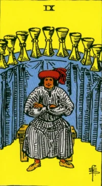 【タロットカード解説】カップの9の意味とは？