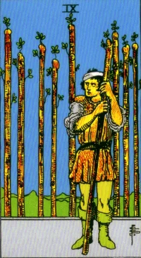 【タロットカード解説】ワンドの9の意味とは？