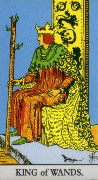 【タロットカード解説】ワンドのキングの意味とは？
