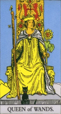 【タロットカード解説】ワンドのクイーンの意味とは？