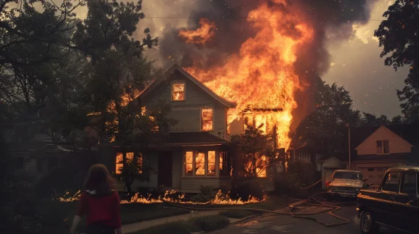 自分の家が火事になったときのスピリチュアルな意味