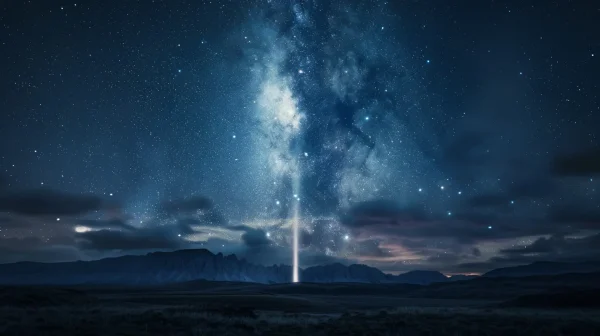 光の柱のスピリチュアルな意味