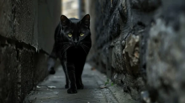 黒猫は不吉な存在なのか？！