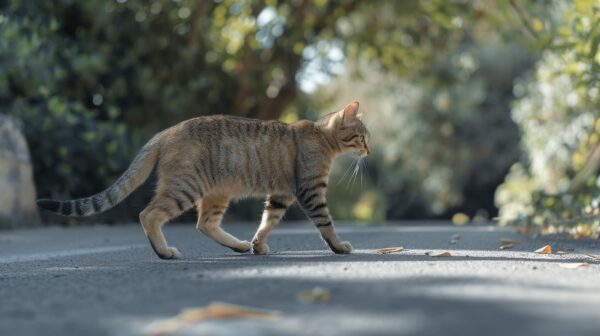 状況別：猫が横切る時のスピリチュアルな意味とは？