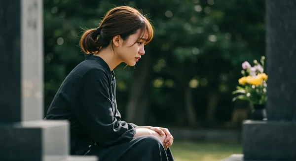 お墓参りで涙が出るスピリチュアルな意味とは？