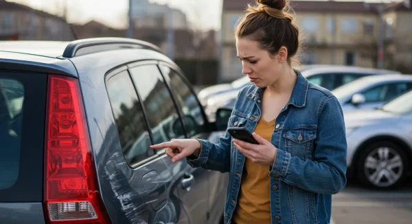 車を擦った時のスピリチュアルなメッセージとは？