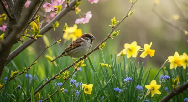 庭に鳥が来るときの種類別スピリチュアルな意味とは？