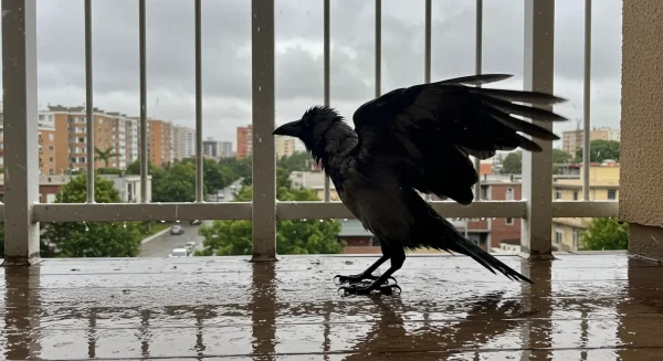 ベランダにカラスが来るスピリチュアルな対処法とは？