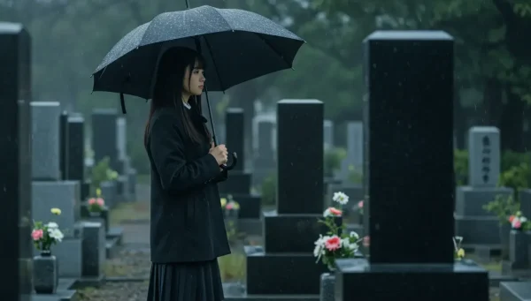 雨の日のお墓参りのスピリチュアルな意味とは？