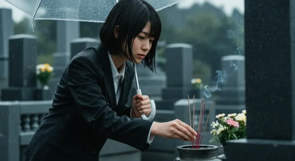 雨の日のお墓参りのスピリチュアルなサインとは？